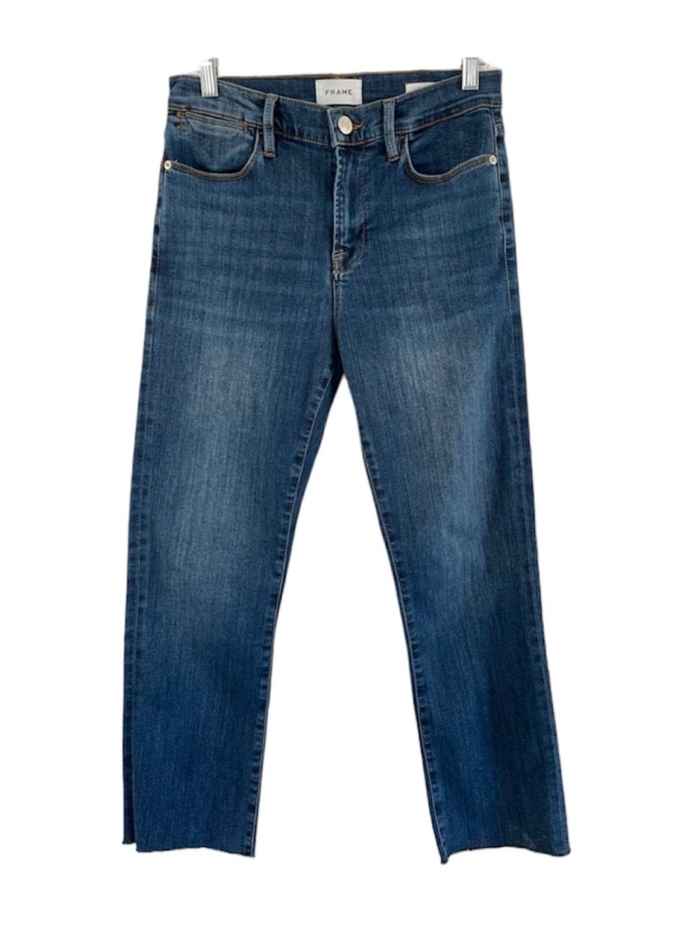 Frame Straight Jeans - 28